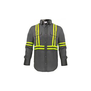 Logotipo personalizado Ropa DE TRABAJO Camisa de manga larga Trabajadores de mantenimiento de la Administración de Carreteras Ropa reflectante Ropa de protección laboral - Product Image 2