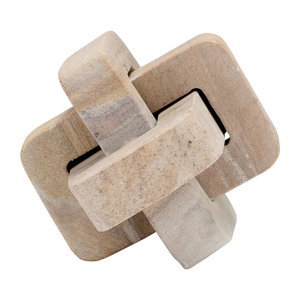 Scultura Moderna in Marmo per Arredamento Casa, Ornamento per Soggiorno, Bagno, Ufficio, Oggetto Decorativo Moderno - Product Image 1