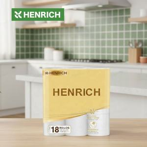 Papel Higiénico Comercial en Rollo Jumbo para Restaurantes y Hoteles, <span class=keywords><strong>de</strong></span> Alta Capacidad, Sin Núcleo, Fuerte y Absorbente - Product Image 1