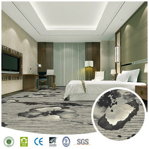 Customized Hotel Carpet Hotel Guestroom Carpet Elegant Design Guangzhou Woven Bag Modern Round Nylon Printed Carpet <strong>Rugs</strong> <strong>Bedroom</strong> - Product Image 3