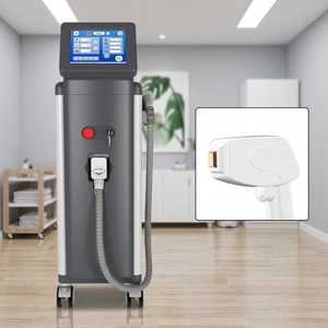 Appareil d'épilation au laser à diode à triple longueur d'onde 755nm 808nm 1064nm, appareil de refroidissement par glace professionnel pour tous les types de peau - Product Image 1