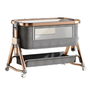 Lit de Bébé Multifonctionnel Moderne, Berceau Portable Taille Queen pour Nouveau-né, Idéal pour Chambre, Extérieur, Hôpital et Hôtel - Product Image 1