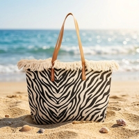 Sac fourre-tout décontracté pour femme en toile avec fermeture à bouton-pression, grande capacité et design léger pour un usage quotidien et les voyages