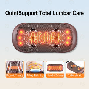 Eléctrico 9 Modos de Masaje Cuerpo Completo 10 Área de Vibración Cabeza Cintura Pierna Calefacción Masaje Colchón - Product Image 5