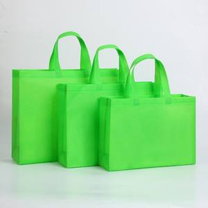 Sac de courses en toile du Vietnam, pliable, réutilisable, avec poignées, fermeture personnalisée - Product Image 3