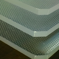 Plaque diffuseur de lumière LED 3 mm pour panneau d'affichage et éclairage