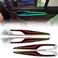 Kit d'éclairage d'ambiance pour BMW G30 G38 |   Bande LED intérieure 11 couleurs pour BMW Série 5 2017-2023, panneau de porte, console centrale, zone des pieds