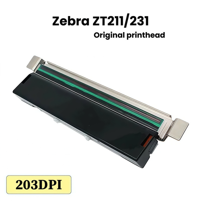 Brand-new Original Zebra ZT211/ZT231 203dpi Industrial Label Barcode Printer Thermal Print Head High Definition China