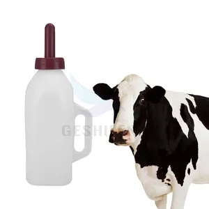 Ganado 2l Equipo agrícola Alimentador de vacas Animal Ganado Bebedor Alimentación Botella de leche