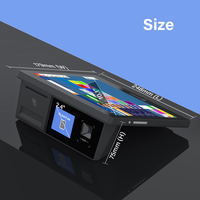Prise en charge du terminal de point de vente manipulé Scangle V10 Android avec imprimante thermique pour la livraison de nourriture