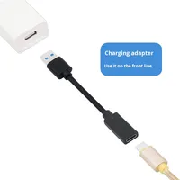 USB3.0 macho tipo C hembra 1M Cable TPE extensión DE DATOS DE PVC para cargador de cámara lector de tarjetas Hub para dispositivos informáticos conectados