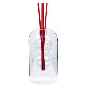 زجاجة عطر جو فاخرة قابلة لإعادة التعبئة مصنوعة من الزجاج البوروسيليكات عالي الجودة بجدار مزدوج، عبوة عطر فاخرة للناشر العطري - Product Image 2