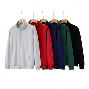 Sudaderas con Capucha y Cremallera para Hombre, Personalizadas con Logotipo Bordado, de Alta Calidad, Unisex, para Invierno, Tallas Grandes, 300g, Poliéster/Algodón - Product Image 1