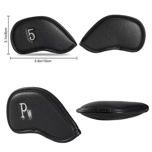 2023 usine en gros personnalisé pilote de <span class=keywords><strong>Golf</strong></span> couvre-chef en cuir PU acier <span class=keywords><strong>Golf</strong></span> Club couvre-chef - Product Image 6