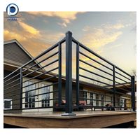 Système de balustrade de balcon et d'escalier PRIMA en aluminium, installation facile pour projets commerciaux