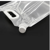 Sacs à bec verseur sans BPA de 1,5 L, 2,5 L, 5 L, 10 L pour liquides, eau, salades, sucettes, huile de palme, boissons