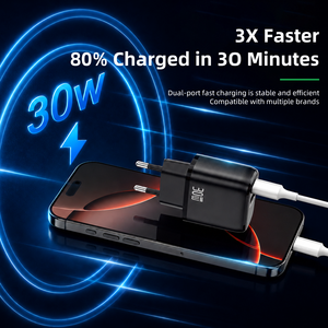 <span class=keywords><strong>Cargador</strong></span> de Pared Wistar con USB para Celulares, 30W, Carga Rápida PD, Multipuerto, <span class=keywords><strong>Original</strong></span>, <span class=keywords><strong>18W</strong></span> PD - Product Image 3