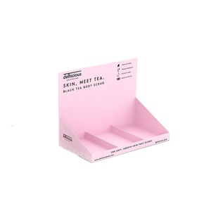 Customized Recycled Corrugated Cosmetic <b>Cardboard</b> Countertop Display Stand Wholesale Carton Display <b>Box</b> <b>for</b> Supermarket - Product Image 5