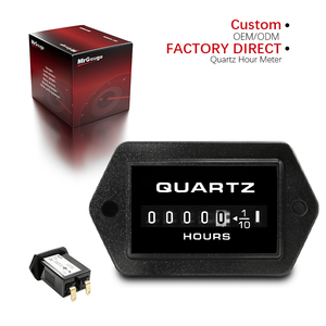 Compteur d'heures de fonctionnement numérique universel MrGauge Precise Timing 52mm 215-06-11140 pour moteur - Product Image 1