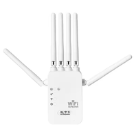 300Mbps Antenas externas Wifi Repetidor Boost 2,4G Extensor de largo alcance Amplificador de señal WiFi Repetidor