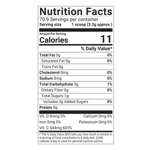 Polvere di Acerola biologica Super cibo vegano amichevole vitamina C per un ottimo sapore per bevande, frullati e bevande - Product Image 2