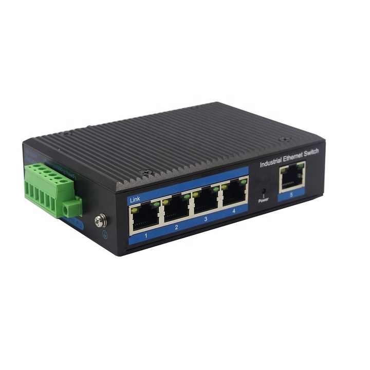 COBTEL Industrial Ethernet Switch - 5 Port RJ45, 100mbps