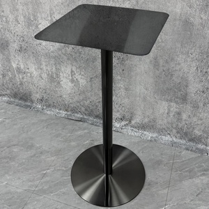 Phong cách công nghiệp nhỏ thanh thép không gỉ bảng thương mại tùy biến, phân thanh màu cam, phân tròn, phân vuông - Product Image 1