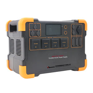 Alimentation AC/DC portable avec affichage intelligent et interrupteur de charge sans fil - Product Image 2