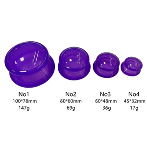 Usage domestique professionnel ventouses thérapie masseur ensemble 100mm-45mm aspiration sous vide Silicone multicolore corps <span class=keywords><strong>visage</strong></span> Massage dos - Product Image 5