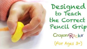 <span class=keywords><strong>Rock</strong></span> Crayons Trépied Grip Conçu pour le développement de l'écriture manuscrite chez les enfants et les tout-petits Activité créative amusante et éducative - Product Image 5
