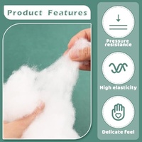 Remplissage en fibre de polyester de qualité supérieure pour jouets en peluche et poupées faites à la main
