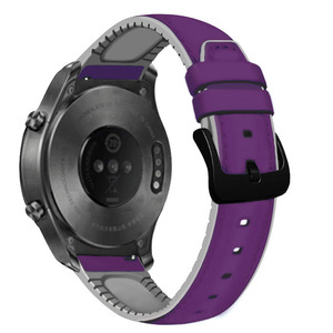 Correa de cuero para Samsung Galaxy Watch 46mm 22mm Correa de reloj Correa <span class=keywords><strong>Amazfit</strong></span> <span class=keywords><strong>Gtr</strong></span> 47mm 47 Huawei Watch Gt Correa - Product Image 6