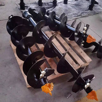 Puits de profondeur robuste Pelle 3 points Excavatrice universelle Offset Scissor action Drill Terre Tarière Post Hole Digger pour le creusement du sol
