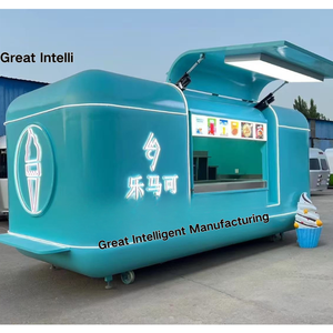 Food Truck Électrique Moderne Compact Économe en Énergie Camion de Collations Service Alimentaire Urbain Entièrement Personnalisable Remorque de Restaurant Mobile - Product Image 3