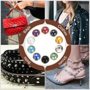 PATIKIL Mm Turquoise – Kits de rivets rapides, rivets à double capuchon pour le cuir, pour la fabrication artisanale et la réparation - Product Image 6