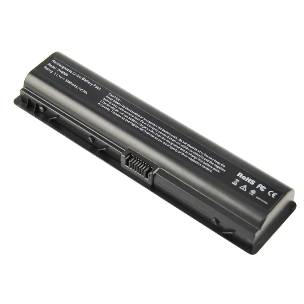 Bmt — batterie pour ordinateur portable, 11.1V, 5200mAh, hp Pavilion DV2000, DV6000, DV6700, V3000