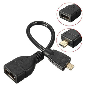 Adaptateur Micro HDMI vers HDMI Benfei, mâle vers femelle, pour téléphone mobile, 30 cm - Product Image 2