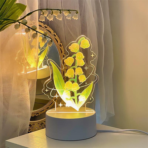 Top người bán rewrittable đêm đèn RGB 3D Illusion <span class=keywords><strong>LED</strong></span> đêm đèn xóa được có thể ghi đêm đèn - Product Image 1