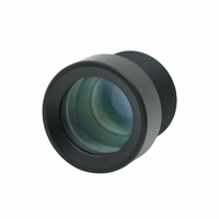 Lente de Visión Artificial de 16mm F1.8 M12 con Distancia Focal Larga para Cámara de Seguridad de 1/1.8 Pulgadas, Dash Cam 5G, Metálica