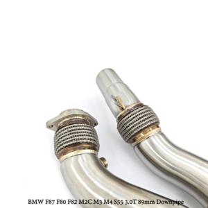 Hochwertiges Downpipe für BMW S55 F80 F82 M3 M4 3.0T Edelstahl SS304 Auspuffrohr Tuning-System <span class=keywords><strong>mit</strong></span> Hitzeschutzband - Product Image 2