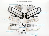 Kit de mise à niveau des phares pour Toyota Land Cruiser LC300, de la gamme basse à la gamme haute, avec décodeur Canbus, conversion complète, pièces de rétrofit d'éclairage