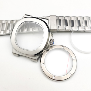 PP Modification Kit <b>Watches</b> Accessories Sapphire Glass Stainless Steel <b>Watch</b> <b>Case</b> 39mm Fit NH35 Movement - Product Image 6