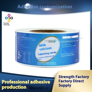 Etiquetas Autoadhesivas Personalizables de la Fábrica de Impresión de Ningbo, Etiquetas de PET Coloridas con Números Grandes para Envasado de Productos Químicos Diarios, Esenciales - Product Image 2