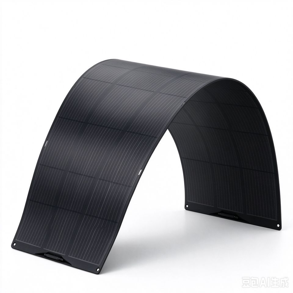 Pv Module Sample Custom 300W Flexible Solar Panel with ETFE Coating, Monocrystalline ...