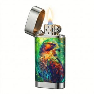 Briquet rechargeable jetable France Falcon X, style stylo, chargement USB, portable, coupe-vent, accessoires quotidiens pour fumeurs - Product Image 3