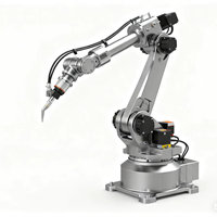 Brazo Robótico de Soldadura Industrial de 6 Articulaciones Fabricado en China con Control CNC Avanzado, Potencia de 1 kW, 220V, Precisión de +/-0.1mm