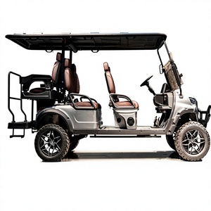 Voiturette de golf électrique Tongcai 6 places, modèle amélioré certifié CE pour la <span class=keywords><strong>patrouille</strong></span> des propriétés immobilières et des communautés fermées - Product Image 4