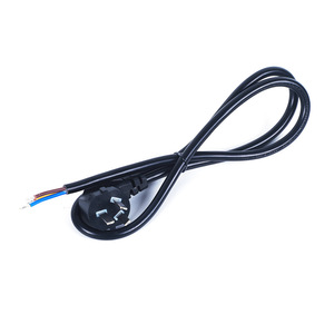 Ac Power Cord 3 Core Iec Plug <b>Stripped</b> End 220V 10A <b>Pvc</b> Wire Home Appliance Use - Product Image 2