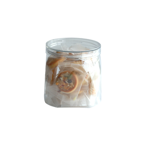 <span class=keywords><strong>900</strong></span> <span class=keywords><strong>ml</strong></span> 28oz BPA miễn phí cấp thực phẩm Vòng rõ ràng kẹo Nuts Snack nhựa PET lọ và chai với rõ ràng pha lê Nắp - Product Image 1