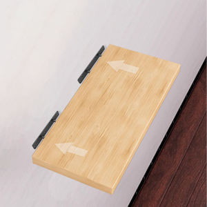 Drijvende Plank Beugel T-Vormige Bevestiging Muur Opknoping Paneel Steunpaal Stalen Meubelen Scheidingslaag Bord Onzichtbare Ondersteuning - Product Image 4